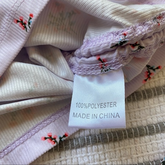 Princess Polly Floral Tank Top Sz 6 - Picture 6 of 7